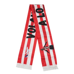 15x150cm Double Side Printing Satin Football Soccer Fans Athletic Scarf Flags Silks Banner