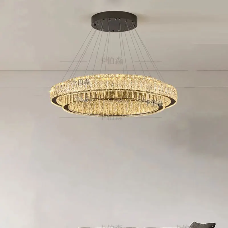 

home decorationPendant lights, luxury crystal living room chandelier, dining room Pendant lamp, ceiling light, indoor lighting
