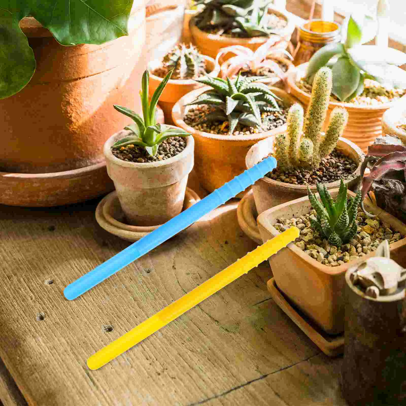 4pcs Multicolor Garden Hand Tools Trowel Bulb Planter Plastic Bonsai Child Lightweight Gardening Tool Set Planting Tools