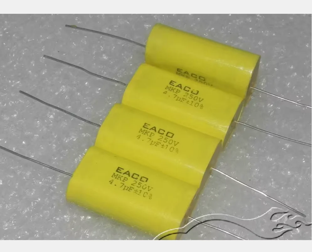 

EACO MKP 250V4.7UF 475K MKP толстый медный ножной пленочный электродный конденсатор