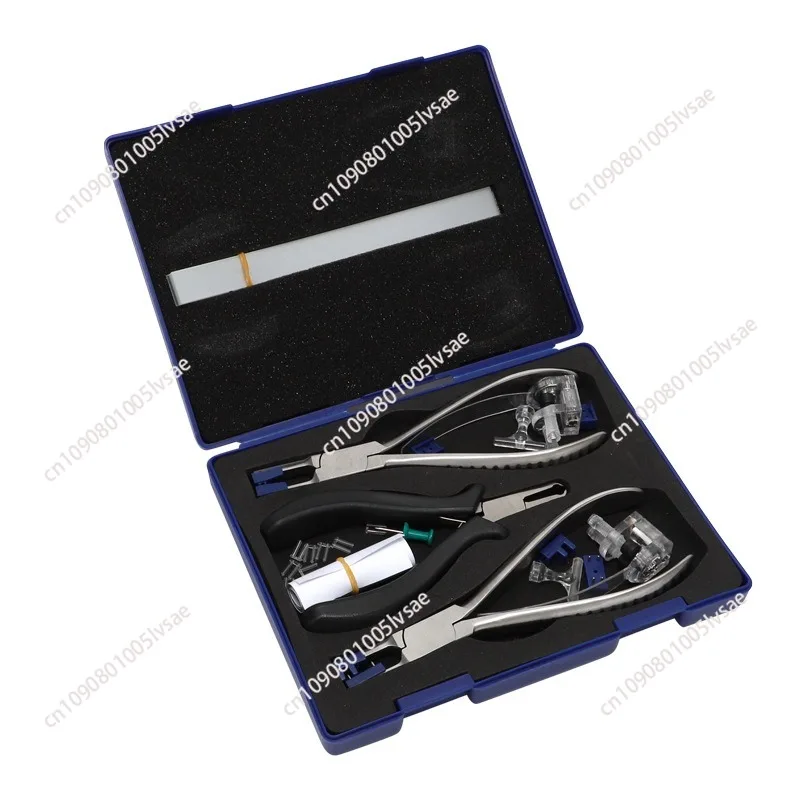 Glasses accessories rimless glasses processing gadget combination set pliers accessories maintenance