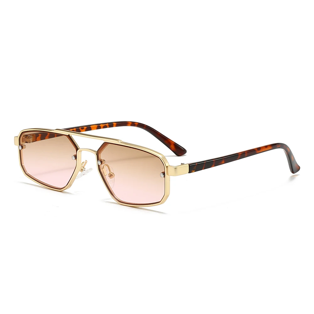 نظارات شمسية عصرية للرجال والنساء بإطار صغير بتصميم عتيق، نظارات شمسية كلاسيكية بإطار أسود للنساء