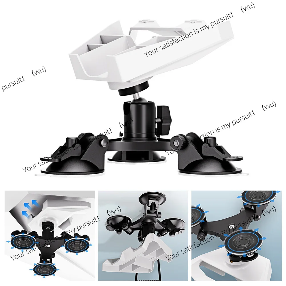 2pcs Suitable for star chain suction cup type car roof bracket, made of ABS material, strong adsorption force