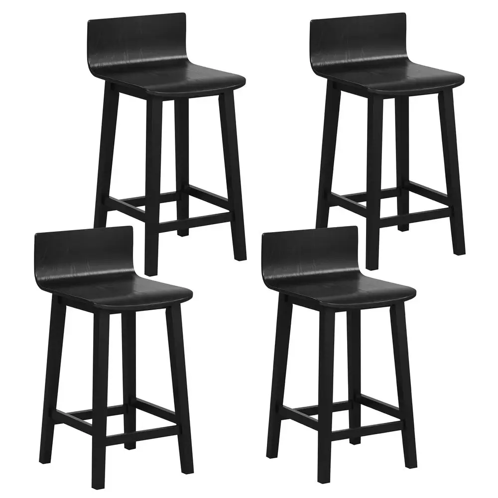 

Woven Bar Stools Set of 3, 26 Counter Height Bar Stools with Backrest, Handwoven Counter Stools with Wood Frame for Kitchen Isl