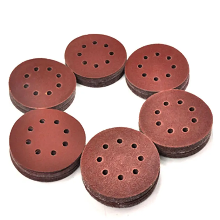 

10/20/50Pcs 8 Hole 125mm Sanding Discs 40~2000 Grit for Metal Wood Glass Sander Polishing Pads Home Abrasive Tools