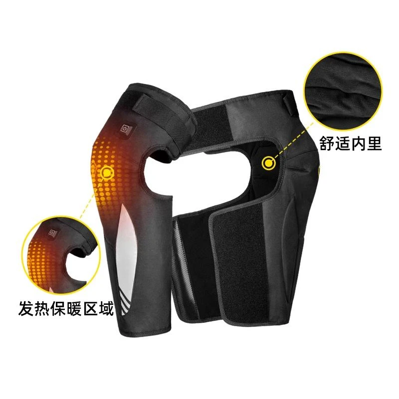 Winter motorcycle electric heating knee pads outdoor riding