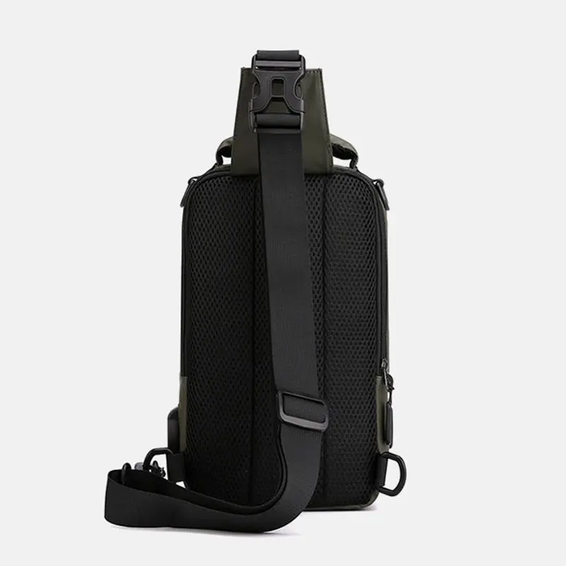 2022 Multifunction Crossbody Bag Chest Bag New Anti-theft Shoulder Messenger Bags Male Waterproof Short Trip Chest Bag Pack