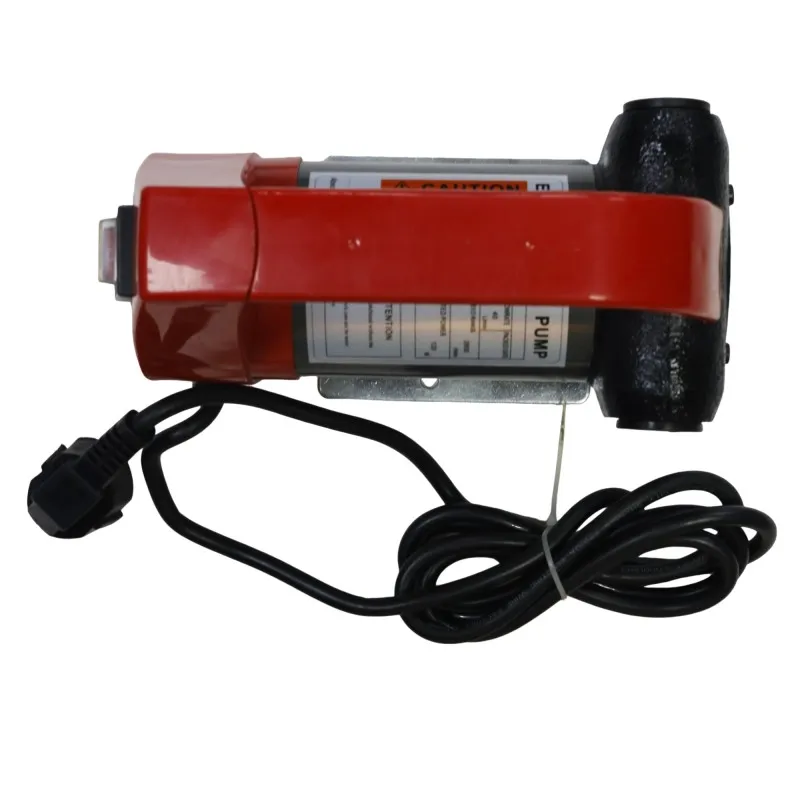 

220V Diesel Pump 40L/min High Flow Brass Motor with Cast Iron Housing for Fuel Oil Water Truck Tank Industrial Applications