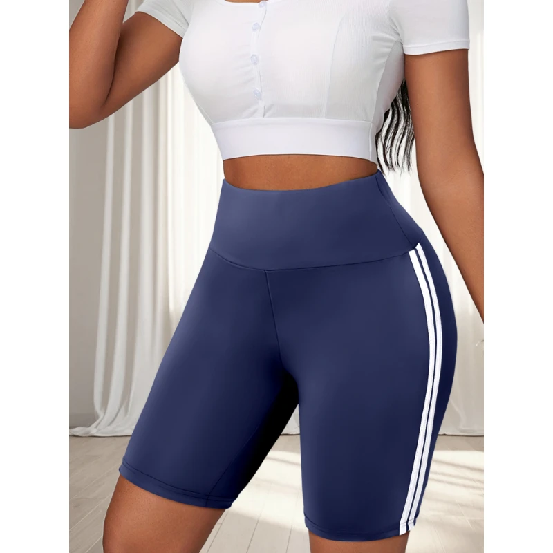 Women's Shorts Summer Trend Essential High Waisted Fitness Shorts Daily Sports Wearable High Stretch Five Pants