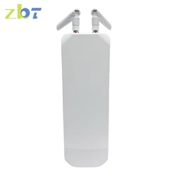 ZBT Outdoor 4G Router Dual SIM 300Mbps CAT4 Modem Home 2.4G WiFi Wireless Wi-Fi Repeater z adapterem POE 48V Wodoodporny