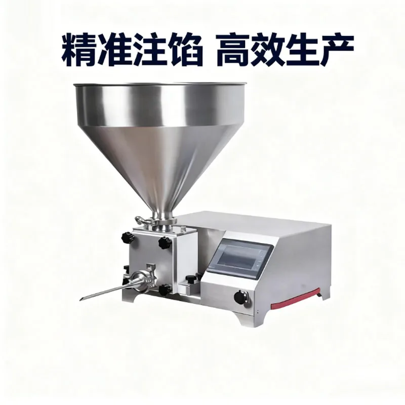 Máquina española casera, relleno Manual de mermelada, relleno de crema, pan o hojaldre de acero inoxidable, mermelada líquida