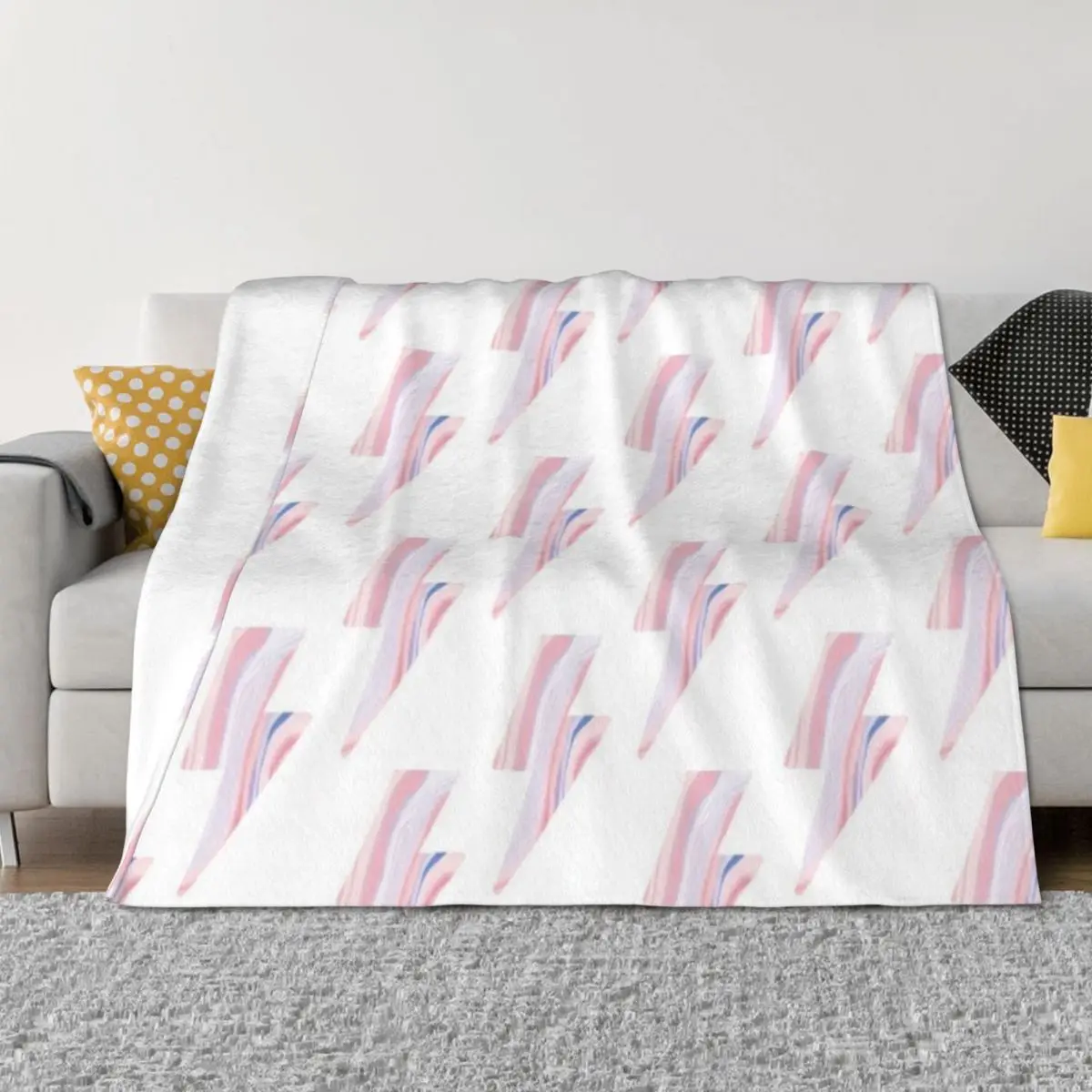 

Lighting Bolt Throw Blanket Luxury St Furry Cute Thermals For Travel Blankets