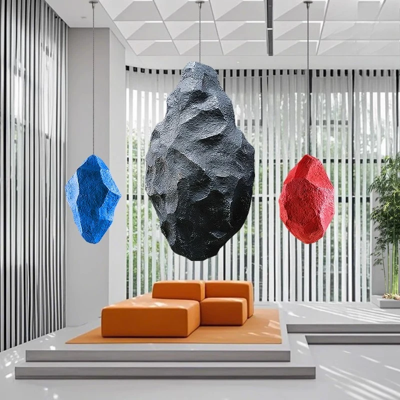 

Art Museum Sales Department FRP Creative Fake Stone Ornament