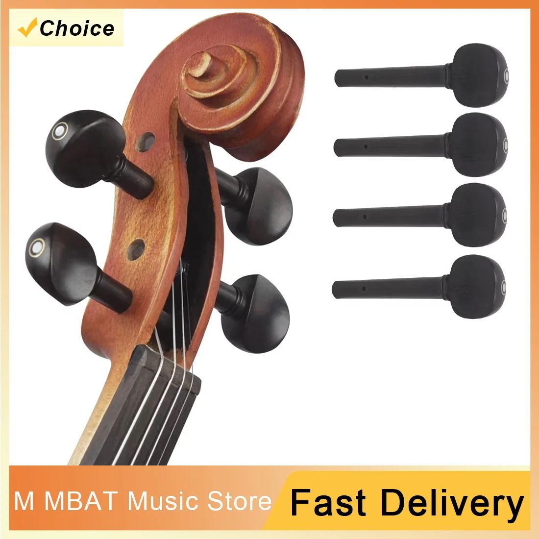 4Pcs/Set Violin Str…