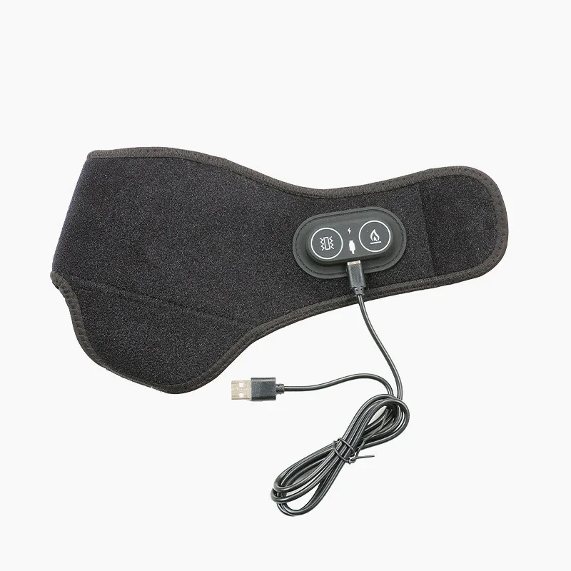 Usb Foot Massager Electric Shock Ankle Support Carbon Fiber Three Temperature Control Warm Compress Foot Massage Equipment