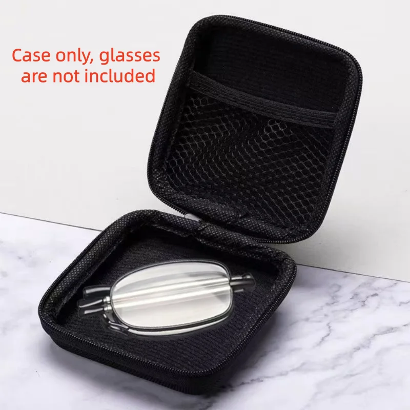 1/2/3/4pcs Hard Shell Case, compact & practical. Stores cables, chargers, earphones, folding glasses & more.