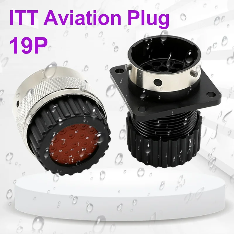 

Itt Aviation Wiring Plug Connector 19Pin 192900-0078 192900-0353 192900-0425 192900-0581 Terminal Auto Waterproof