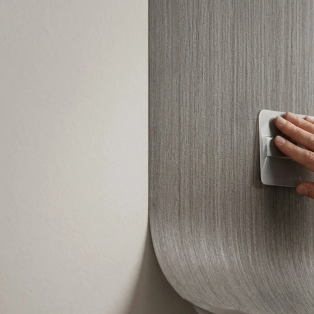 Easy Application Imitation Wood Wallpaper 40cm Width 5m Length Backing Cuttable Design Moisture-Proof Easy Application