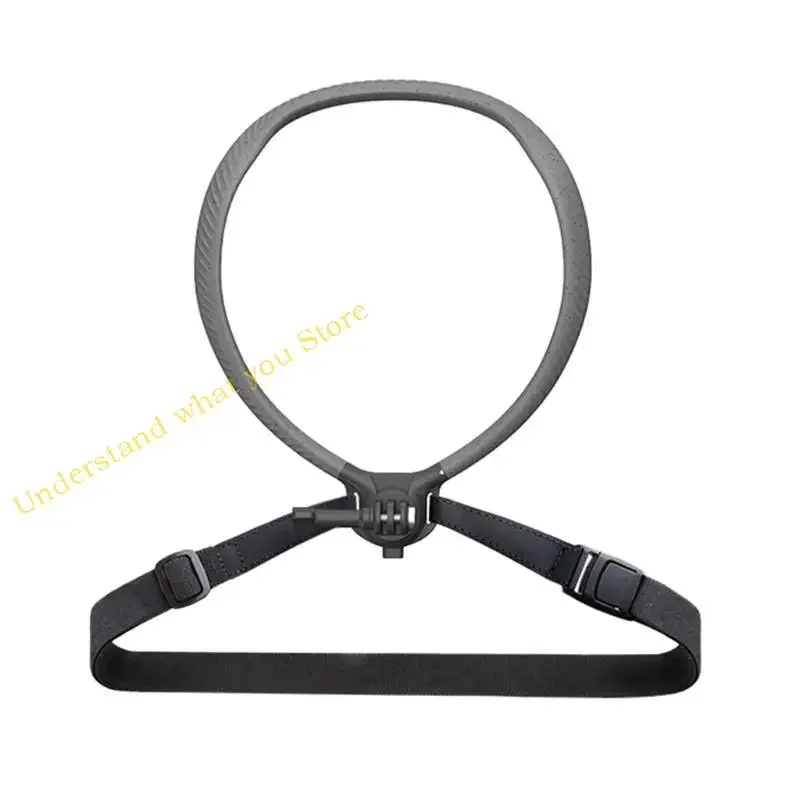 J60A Sports Camera Deck Selfies Suporte selfis pescoço dobrável Múltiplo pescoço ajustável para o esqui ao surf