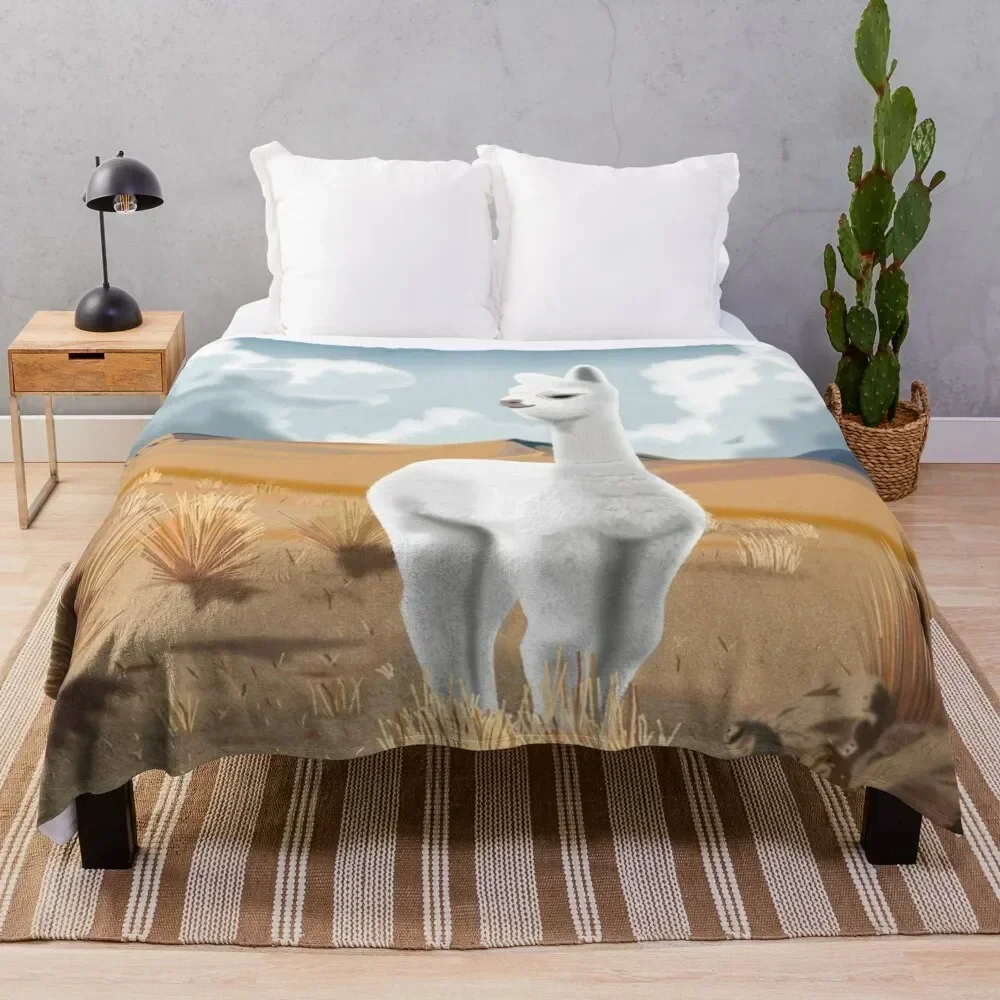 BABY ALPACA Peruano Andes manta mantas para mantas de franela para bebé