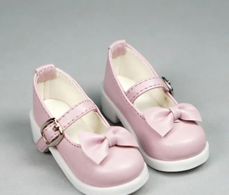 

Pink 1/3th Cute Student Leather Shoes for Women BJD SD Doll Model