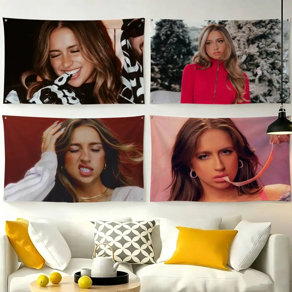 Canadian singer T-Tate M-McRae  Flags Wall Hanging Tapestry Outdoor Garage Room Decorative flag Background Blanket