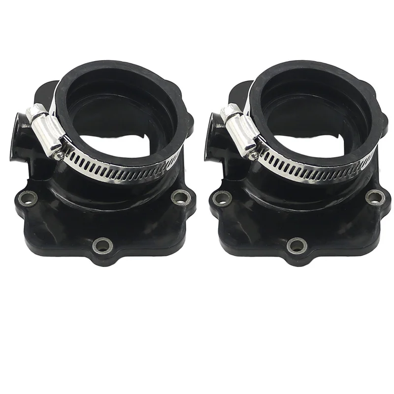 2PC For Ski-Doo Snowmobile Carburetor Carb Air Intake Manifold Boots fit Ski-Doo MXZ  Summit Formula Z Grand Touring Skandic 600