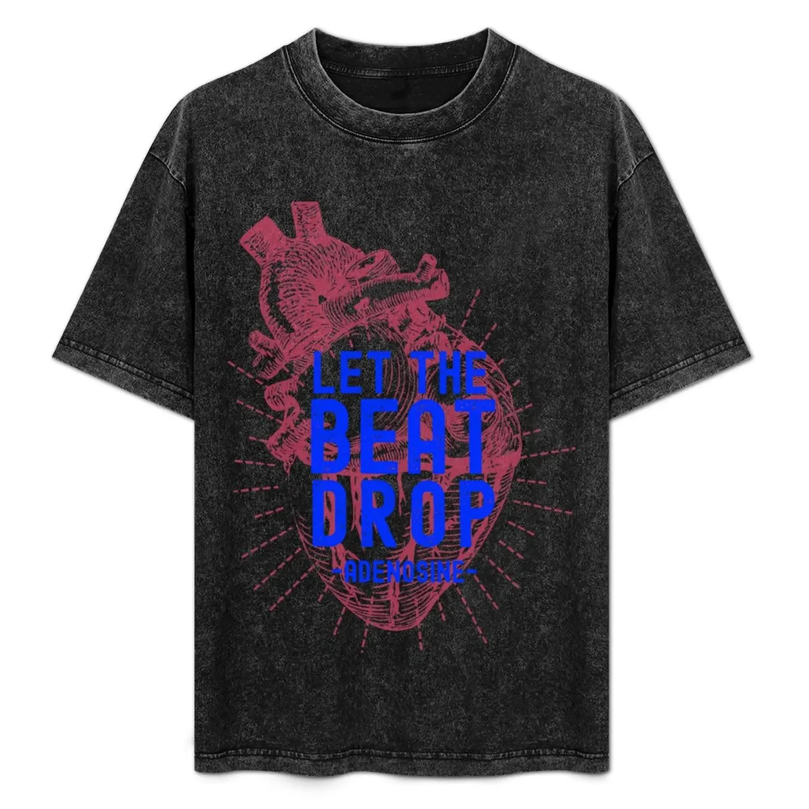 

Let the beat drop -Adenosine - T-Shirt anime hippie clothes cute tops Men's t-shirt