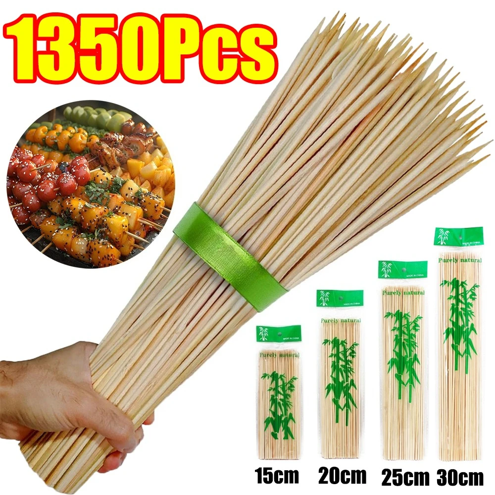 Corn Dog Stick - 90-1350 шт. бамбуковых палочек для барбекю,
