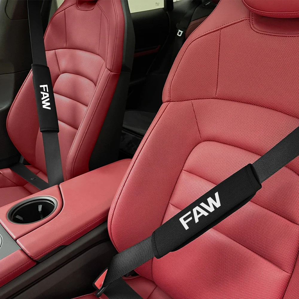 غطاء حزام مقعد السيارة ، يناسب FAW V5 ، X80 ، B50 ، Besturn X40 ، T77 ، V2 ، Vita ، F5 ، V70 ، D60 ، J6 ، F1 ، V80 ، B70 ، R7 ، n5, N7, B30, T33, اكسسوارات السيارات #2