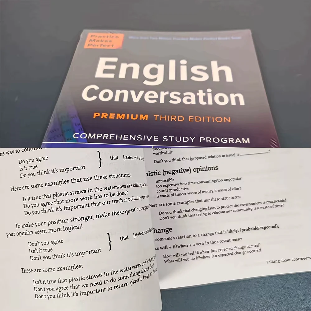 

Practice Makes Perfect: English Conversation English Literature Books premium third edition comperhensive study program