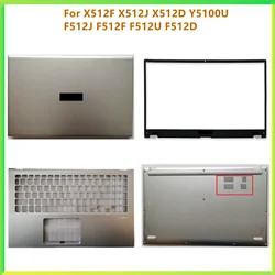 Neue Laptop LCD Zurück Top Lünette Front Rahmen Untere Abdeckung Fall Für Asus X512F X512J X512D A512 Y5100U F512J F512F F512U F512D F512