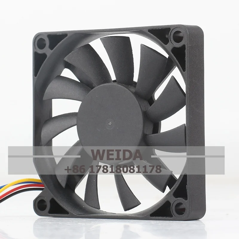 Original Delta 7010 AFB0705MB DC5V 12V 24V 0.24A 7CM silent USB graphics card Ultra-thin cooling fan 70*70*10 image 4
