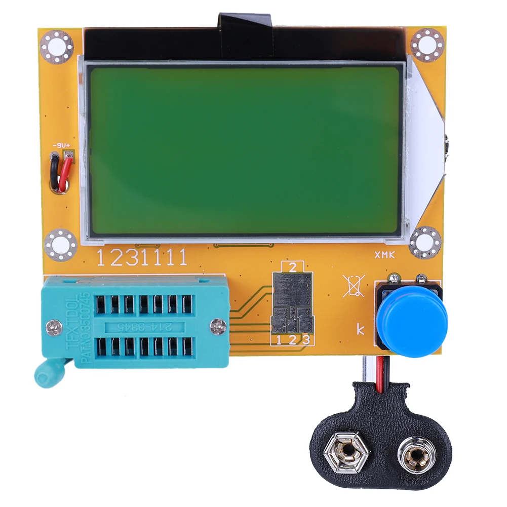 LCR-T4 LCD 디지털 트랜지스터 테스터 고정밀 다이오드 트라이오드 커패시턴스 SCR 인덕턴스 멀티미터, MOS PNP NPN LCR