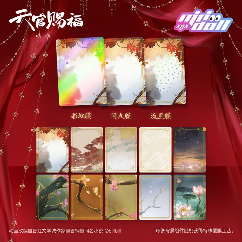 Imagem -03 - Manhwa-acrílico Cards of Heaven Oficials Blessing Minidoll Xie Lian Hua Cheng Manga Personagens Guka Adesivos Presente Cosplay Novo