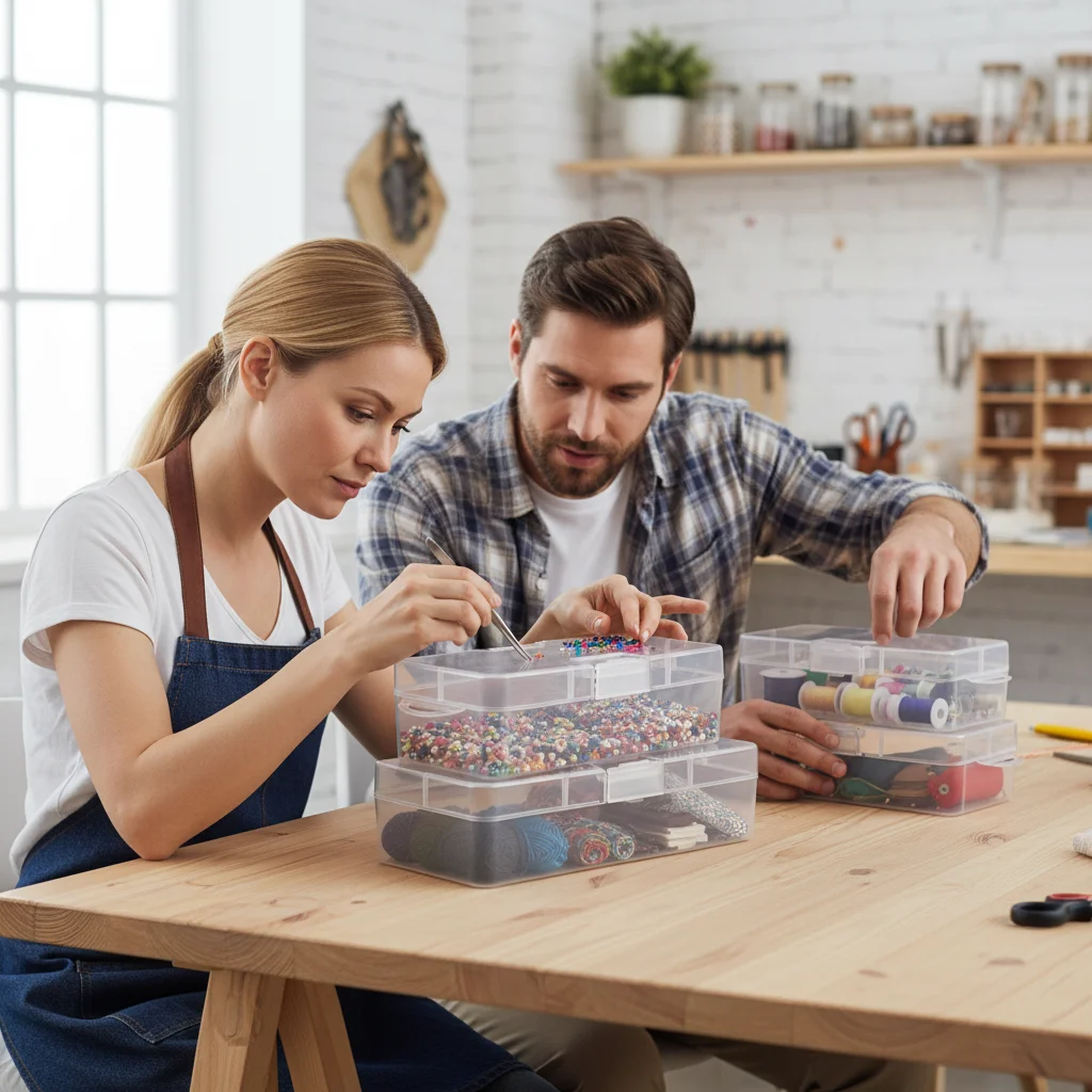 

Высококачественная квадратная прозрачная коробка для хранения, пластиковый чехол для мелких предметов, 3 размера, прозрачный органайзер для мелочей, упаковочные коробки