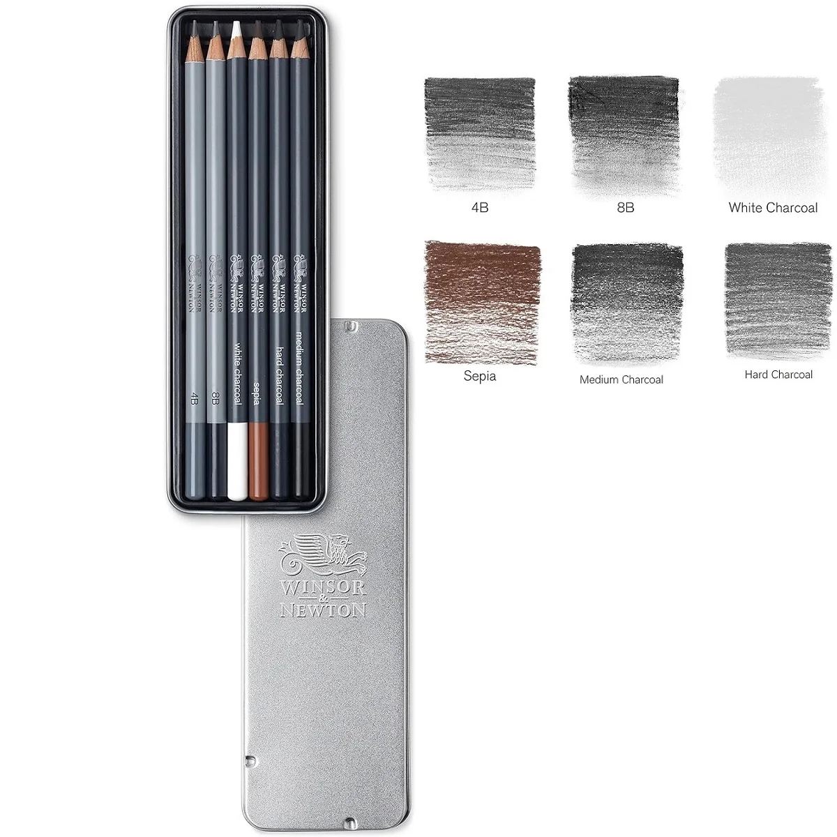 winsor e newton studio colecao esboco lapis pcs por conjunto 01