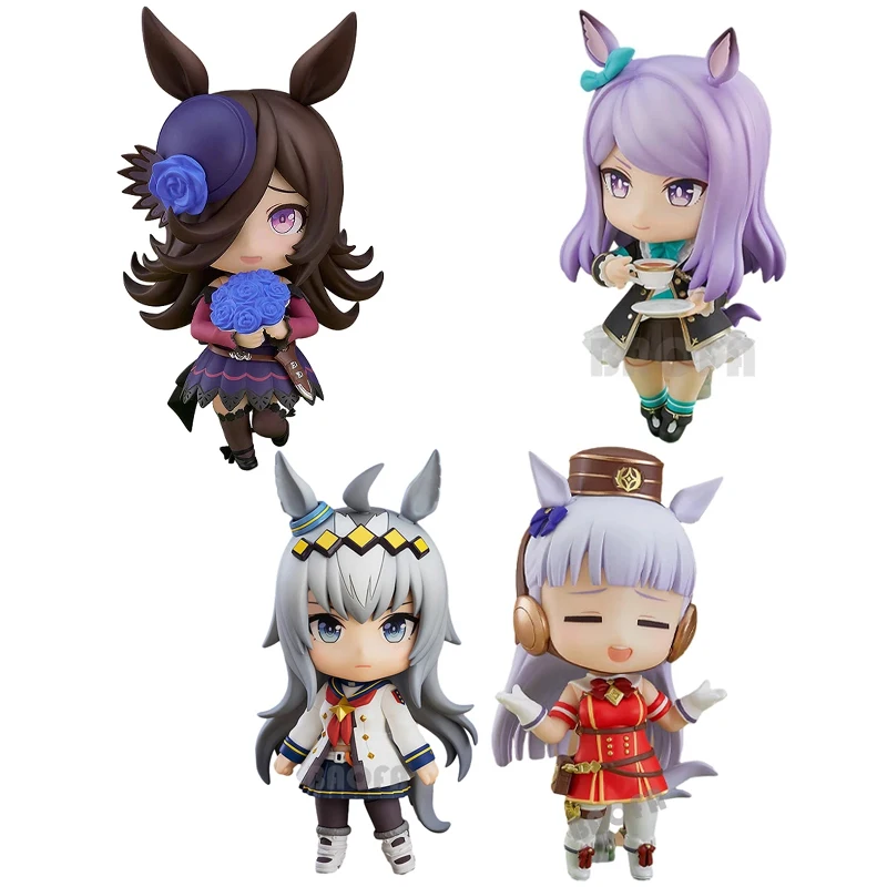 Umamumume-figura de acción de Anime para adultos, juguete bonito de Derby, ducha de arroz, Tokai Teio, Oguri Cap, envío dorado, regalo, #2151