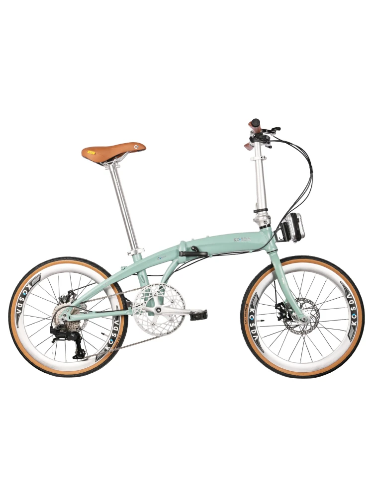 Alloy Portable Ultra-light Adult Parent-child with Baby Disc Brake Variable Speed  Folding Bicycle Cycling Road Bike