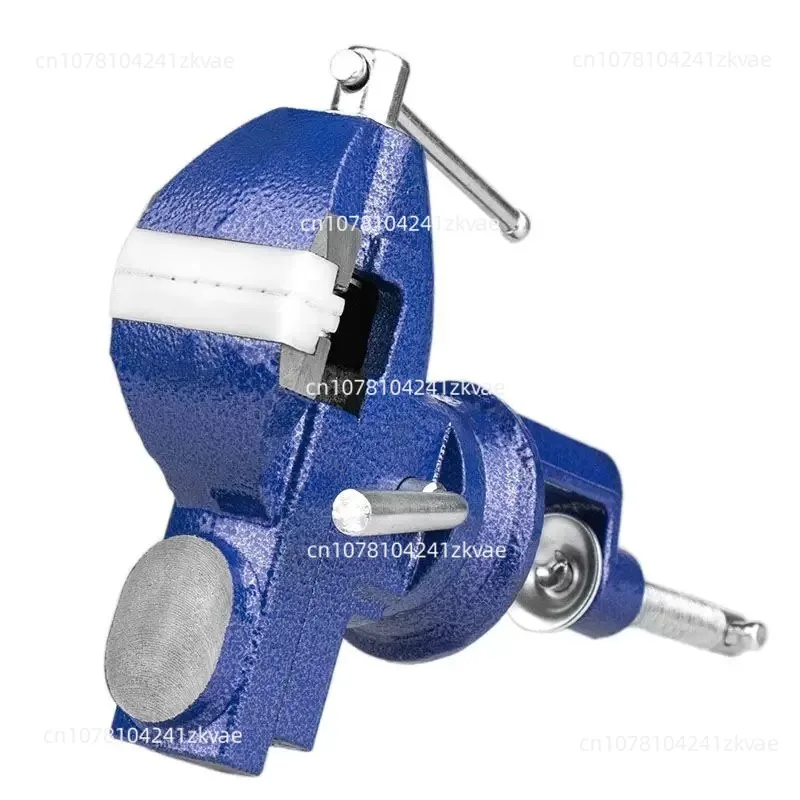 For Plastic Jaw 360 Degree Rotation Heavy Duty Mini Table Vise 50mm DIY Clamping Tool
