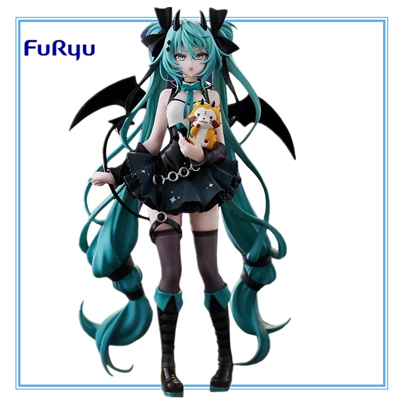 In Stock Original FuRyu Trio-Try-iT Hatsune Miku Rascal The Raccoon Demon Style PVC Anime Action Figures Model Collection Toys