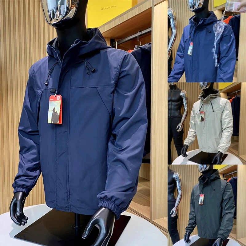 

Nordic Outdoor Мужская весенняя мягкая молния ell Jaet ветрозащитная водостойкая 3D с принтом птиц Faionable Urban Sle Long Sve на молнии