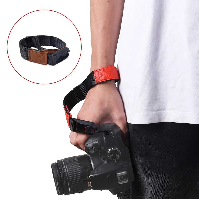 Camera Quick Release Wrist Strap Wristband Hand Rope for Sony A7CR A6700 A7 IV A7C Fujifilm X-T4 T30 T50 Nikon Canon Leica SLR