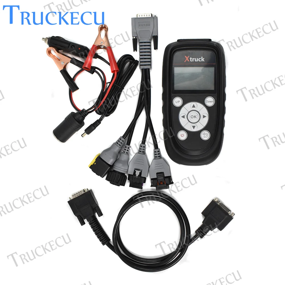 Xtruck Y005 test NOx sensor 5WK9 6616F of MB Actros truck Euro5 adblue Scan engine Diesel Oxidation Catalyst Automate scanner