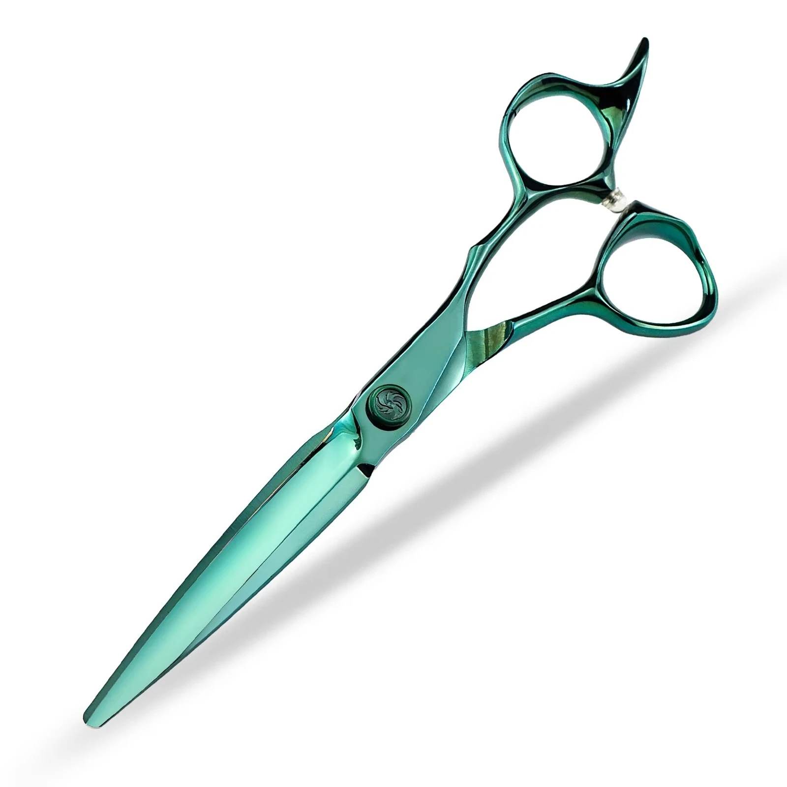 

6,0-дюймовые парикмахерские ножницы из стали VG10 для модной стрижки, высшего качества, прямые, хит продаж, легко режут волосы