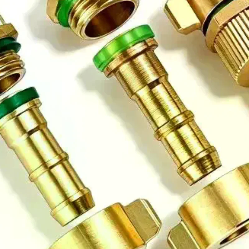Brass Sprayer Hose Connector High Pressure Spraying Pipe Repair Brass Hose Repair Connector Garden Spraying 6.5/7.2/8/8.5mm