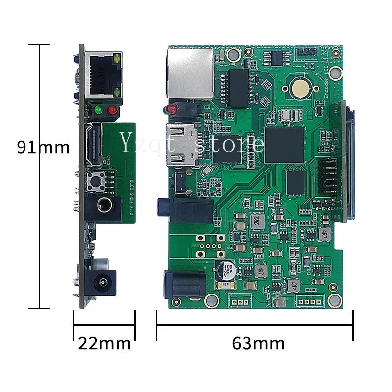 HDMI encoding main board push stream, screen recording, to ONVIF computer screen recording gb SRT 1080 TTL serial port