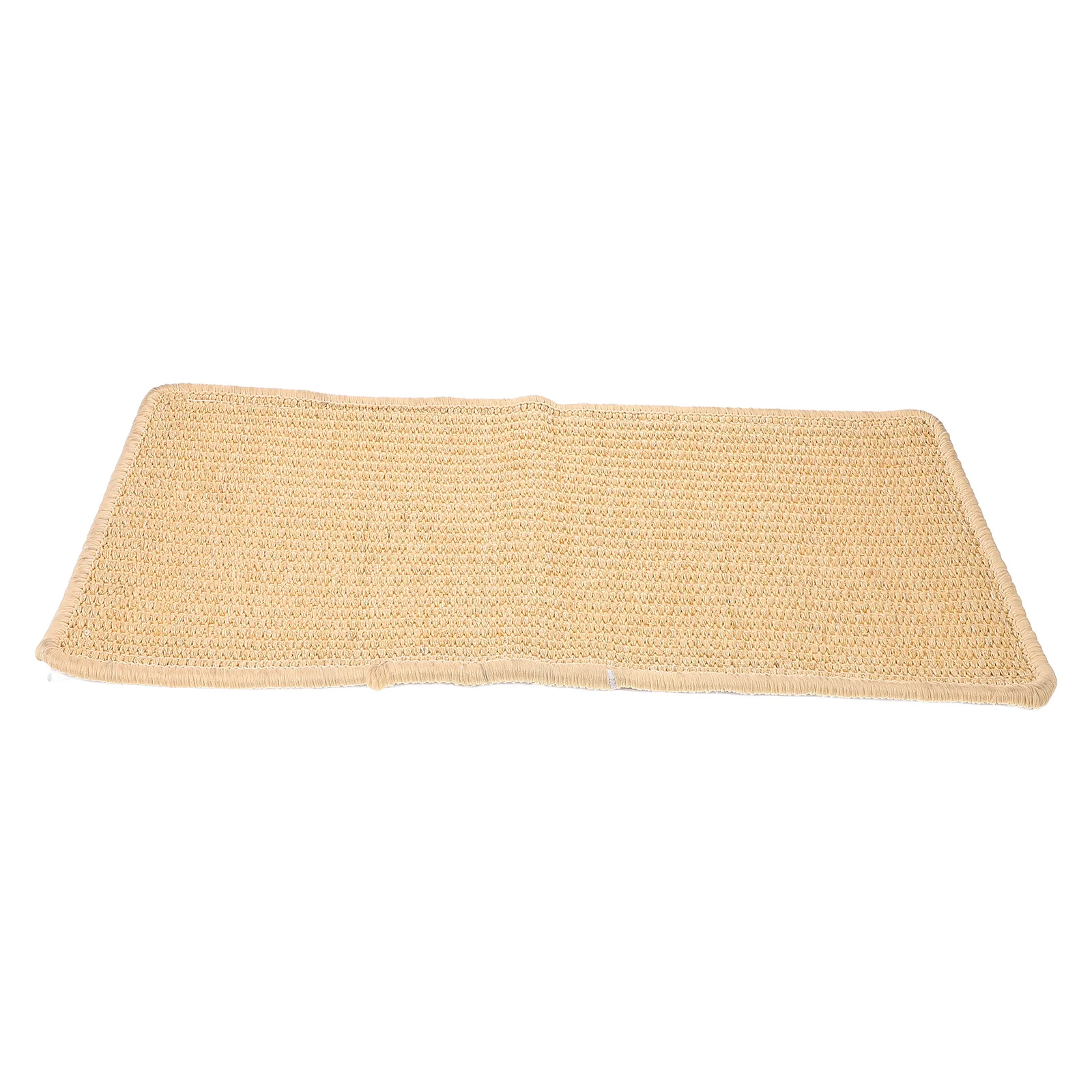 

Sisal Scratch Post Pad Wall Mounted Scratching Mat Durable Vertical Cat Scratcher Furniture Protection Space Saving Design Cat