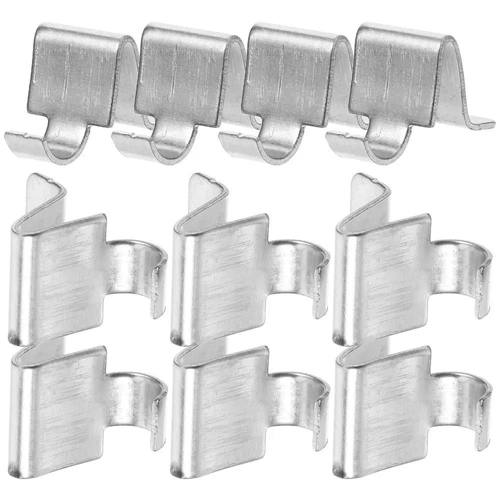 10 Pcs Adjustable File Cabinet Accessories Rack Shelf Clips for Metal Shelving Thicken Supports