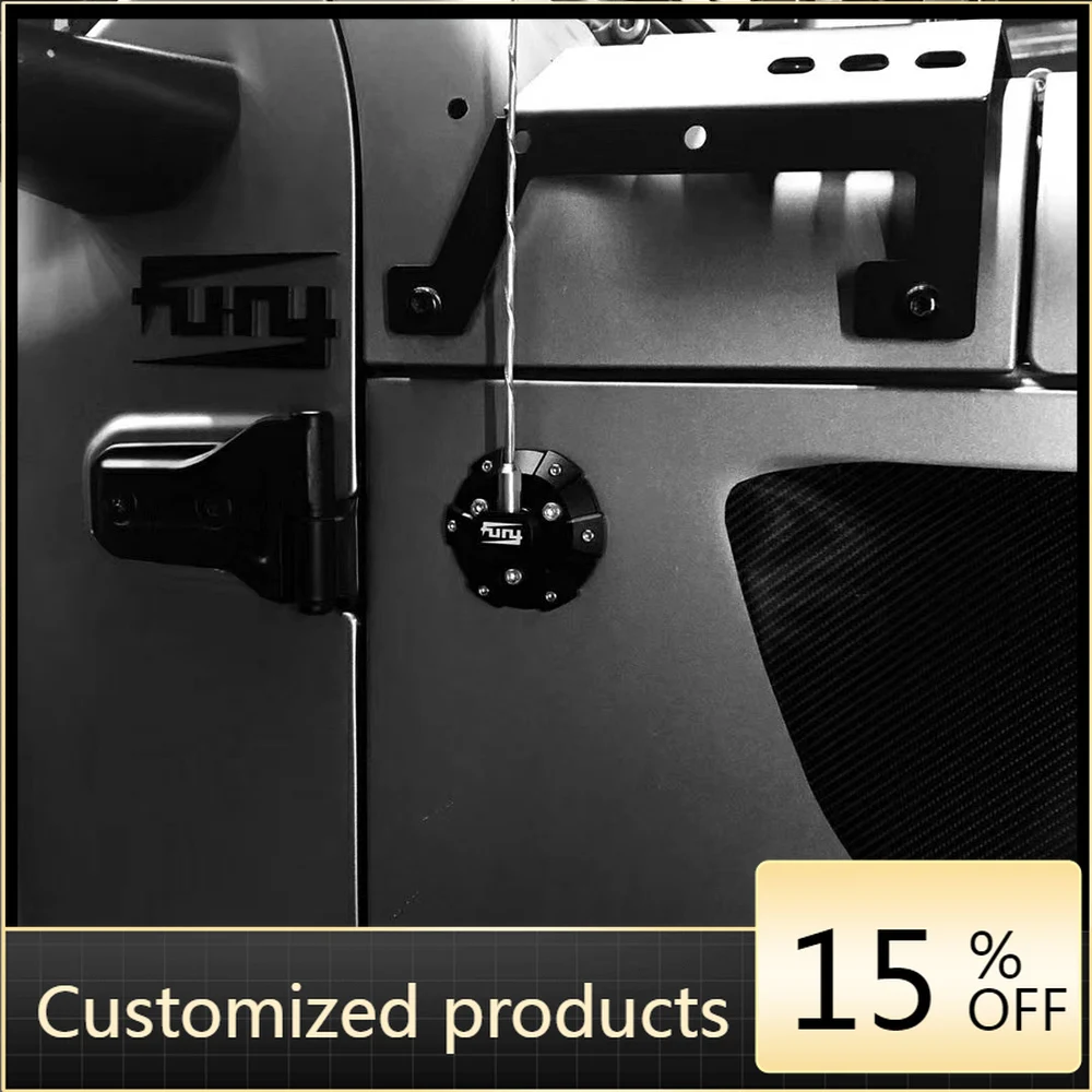 

Профессиональная настройкаFury 2007-2017 аксессуар, алюминиевый комплект базовой крышки радиоантенны для Wrangler JK